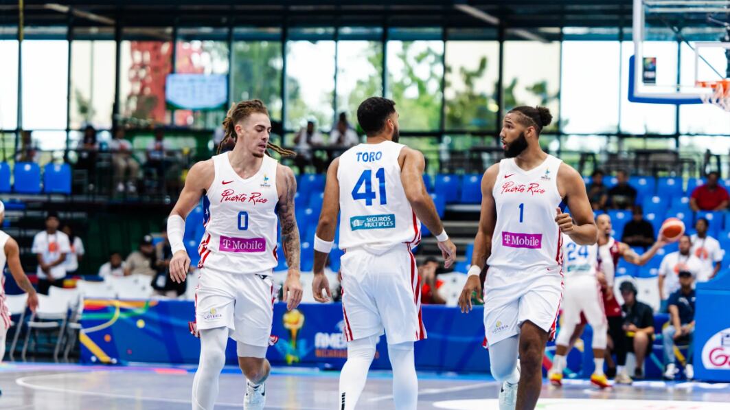 La selección de Puerto Rico venció a Panamá en el comienzo del Americup 2025.