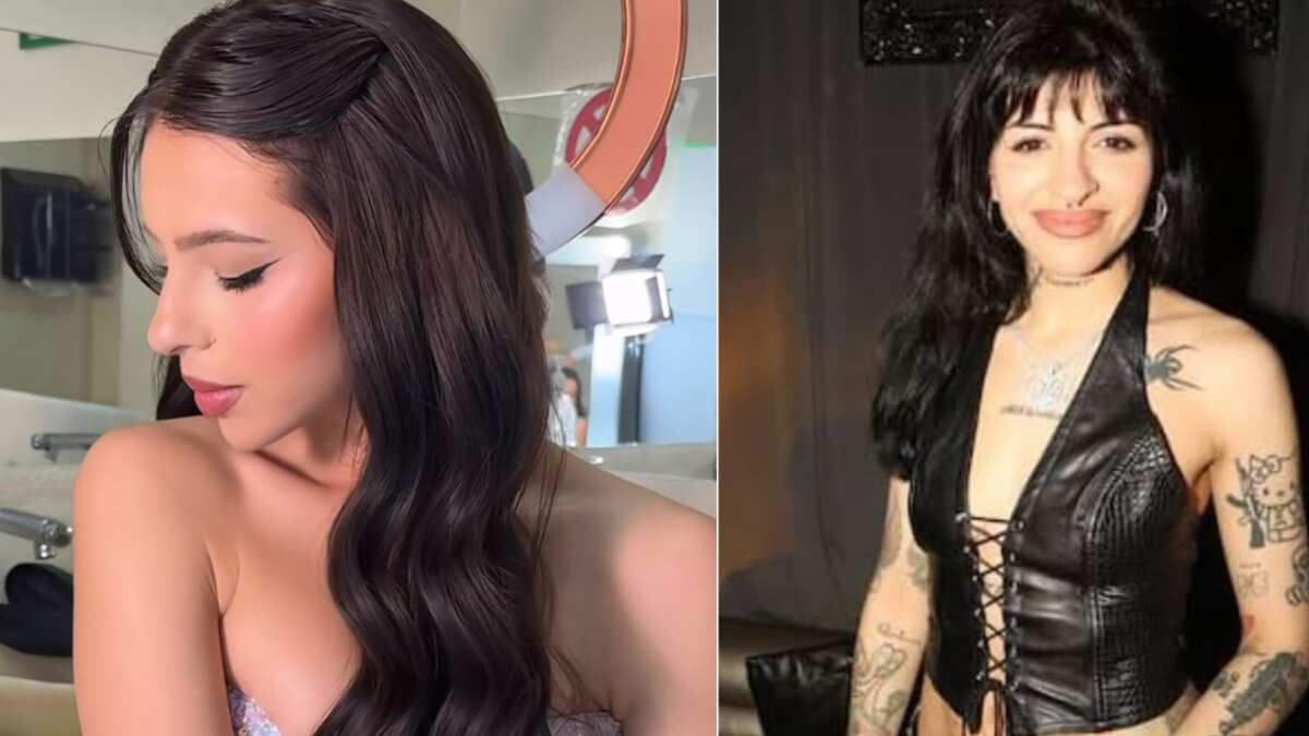 Ángela Aguilar presumió su look más elegante con pantalones culotte.