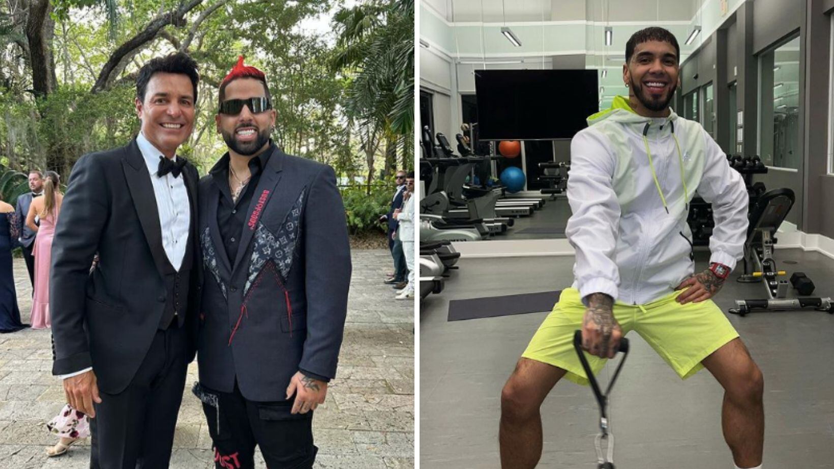 En las redes sociales el DJ comparó a Chayanne con Anuel AA