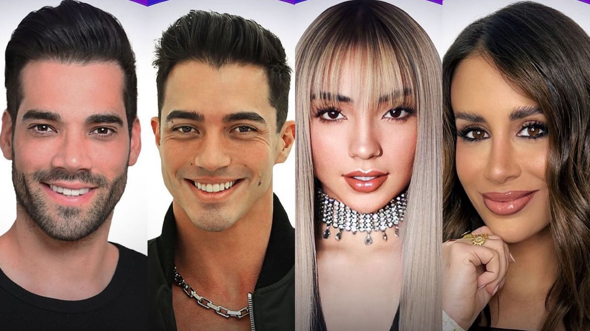 Guty Carrera, Rodrigo Romeh, Leslie Gallardo y Cristina Porta.