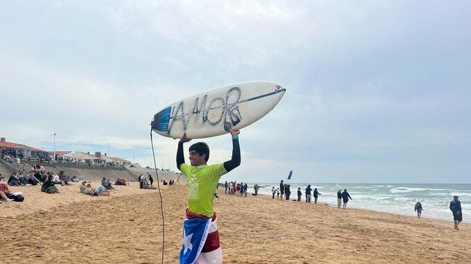 Competencia surf en Francia