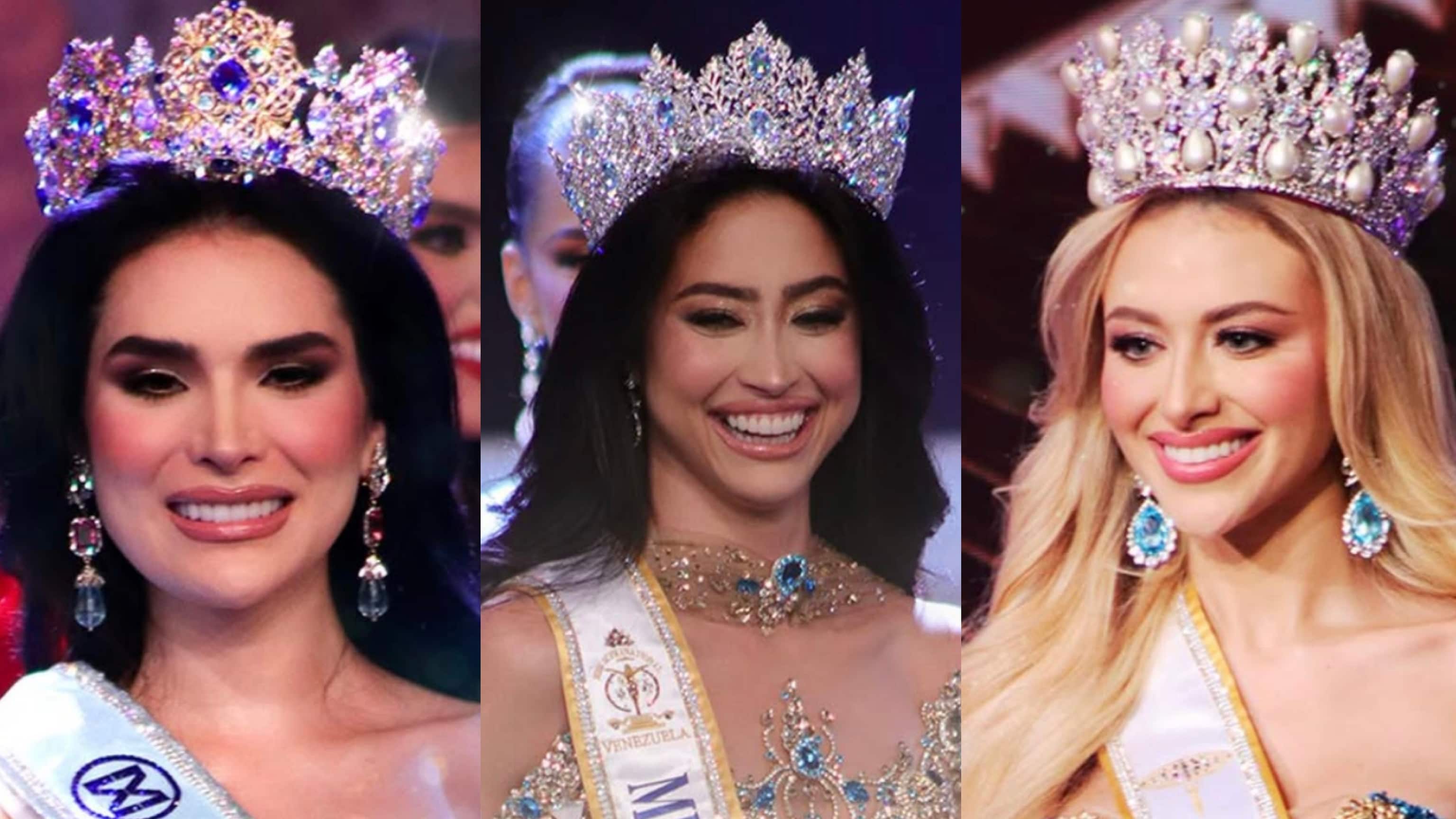 Venezuela corona a sus delegadas para Miss Mundo, Miss Supranational y Miss International 2026.