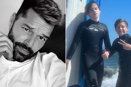 “Se está convirtiendo en él”: Ricky Martin celebra 54 años y su hijo Matteo sorprende por su increíble parecido