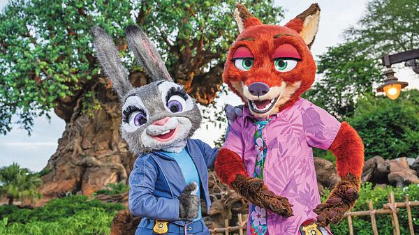 Judy Hopps y Nick Wilde estrenan sus nuevos looks inspirados en la película "Zootopia 2" de Walt Disney Studios.