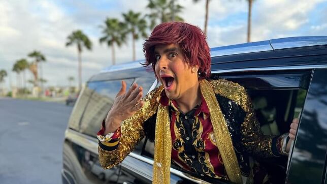 Rosko Jaime en su personaje de "Luiso"