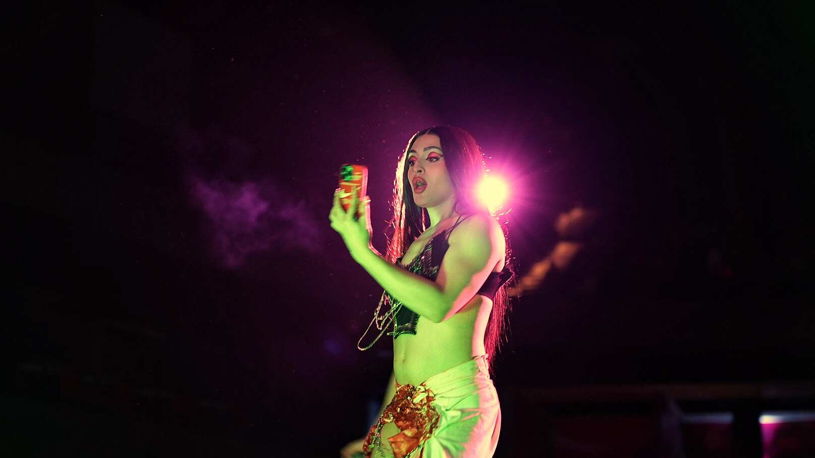 Villano Antillano en concierto en el Coca Cola Music Hall.