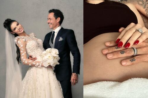 Nadia Ferreira: 5 fotos que evidenciaron su embarazo en su boda y nadie lo notó