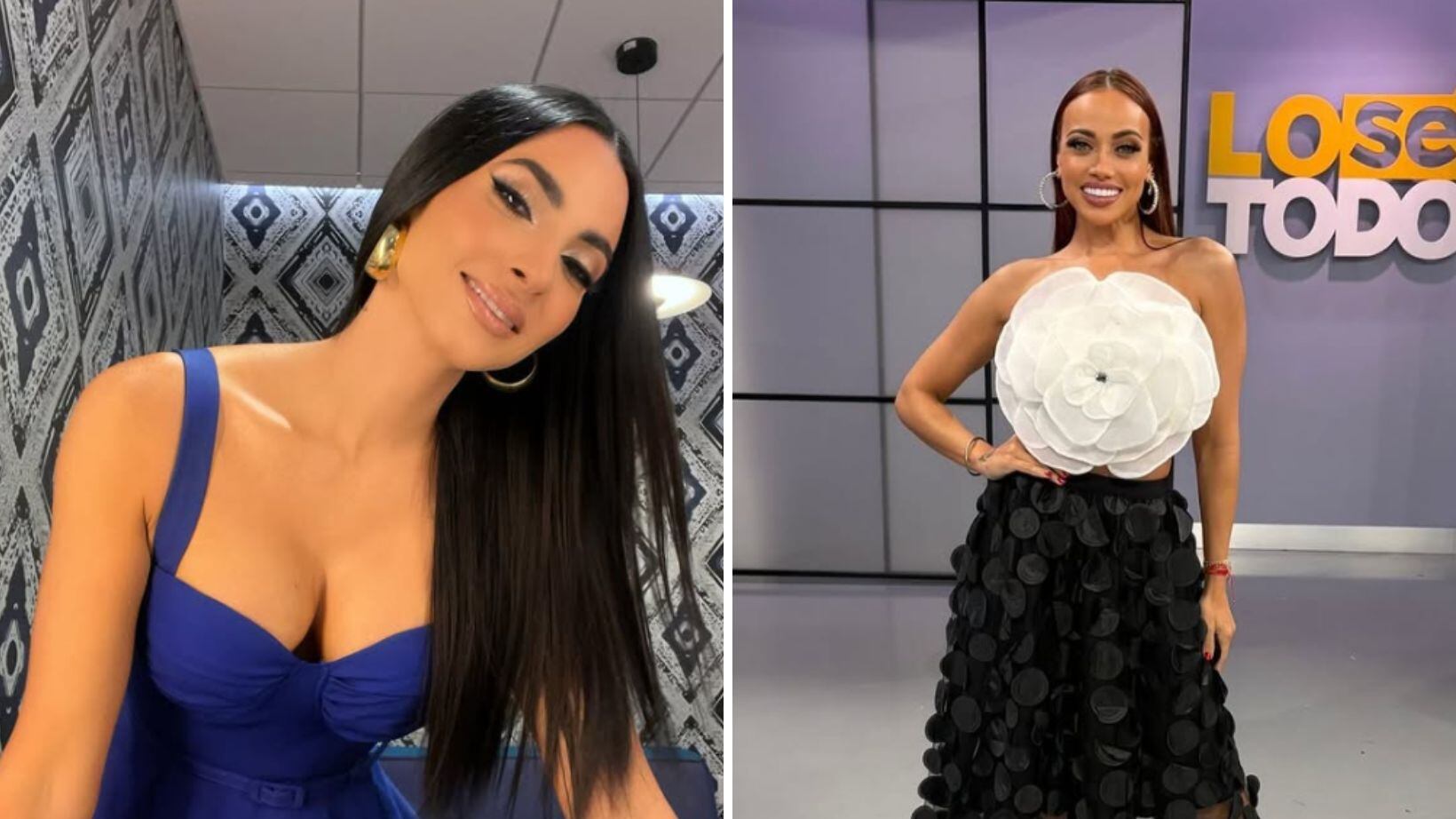 Patricia Corcino y Catherine Castro