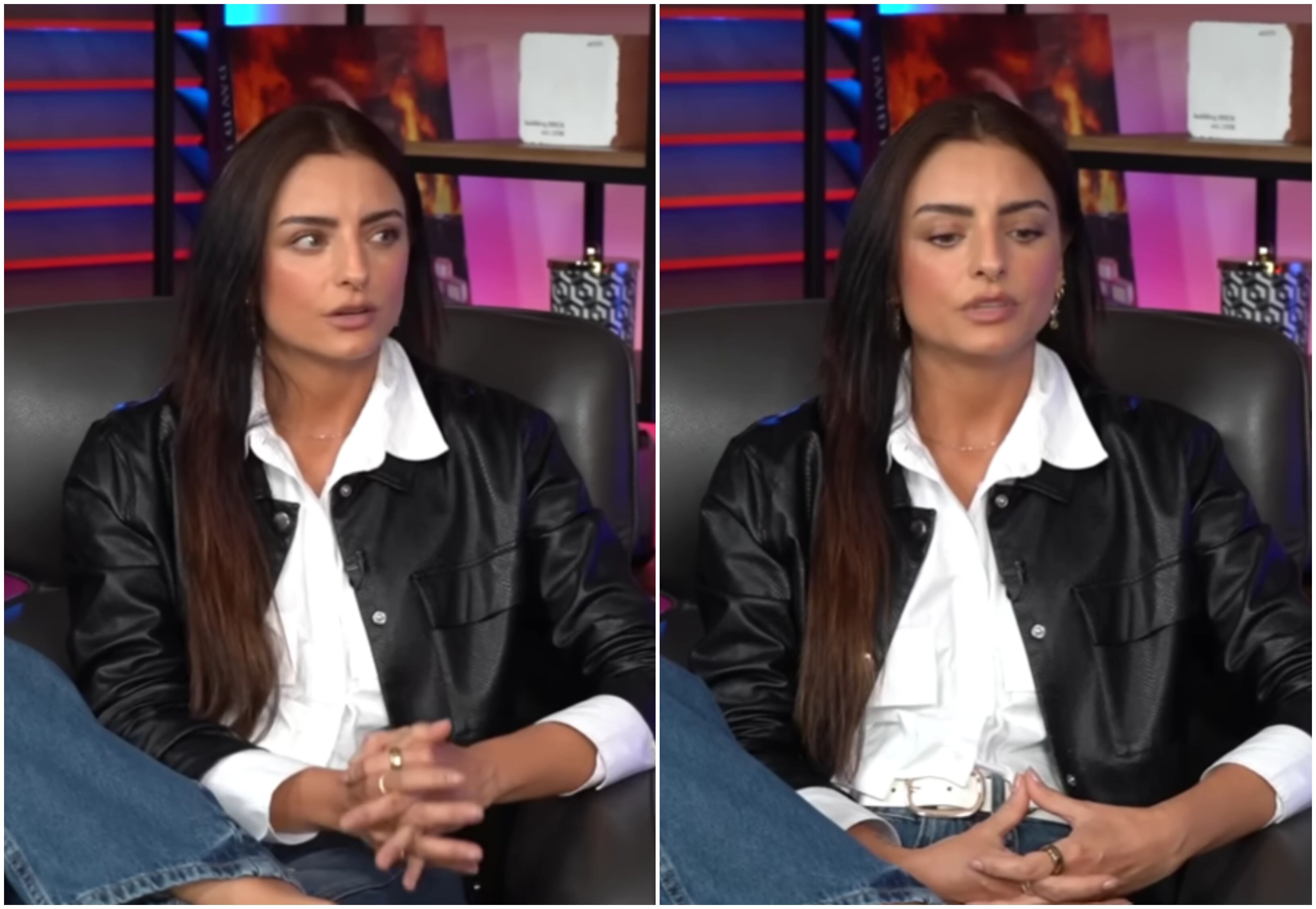 Aislinn Derbez habló de la ausencia de su padre y del hombre que la crió