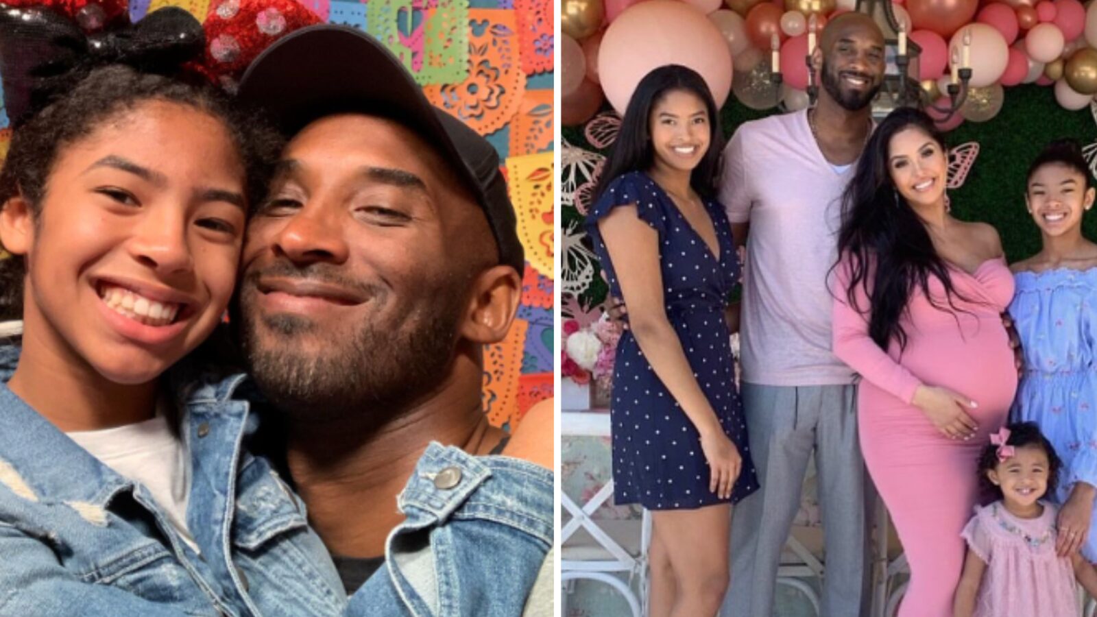 Kobe Bryant y sus hijas