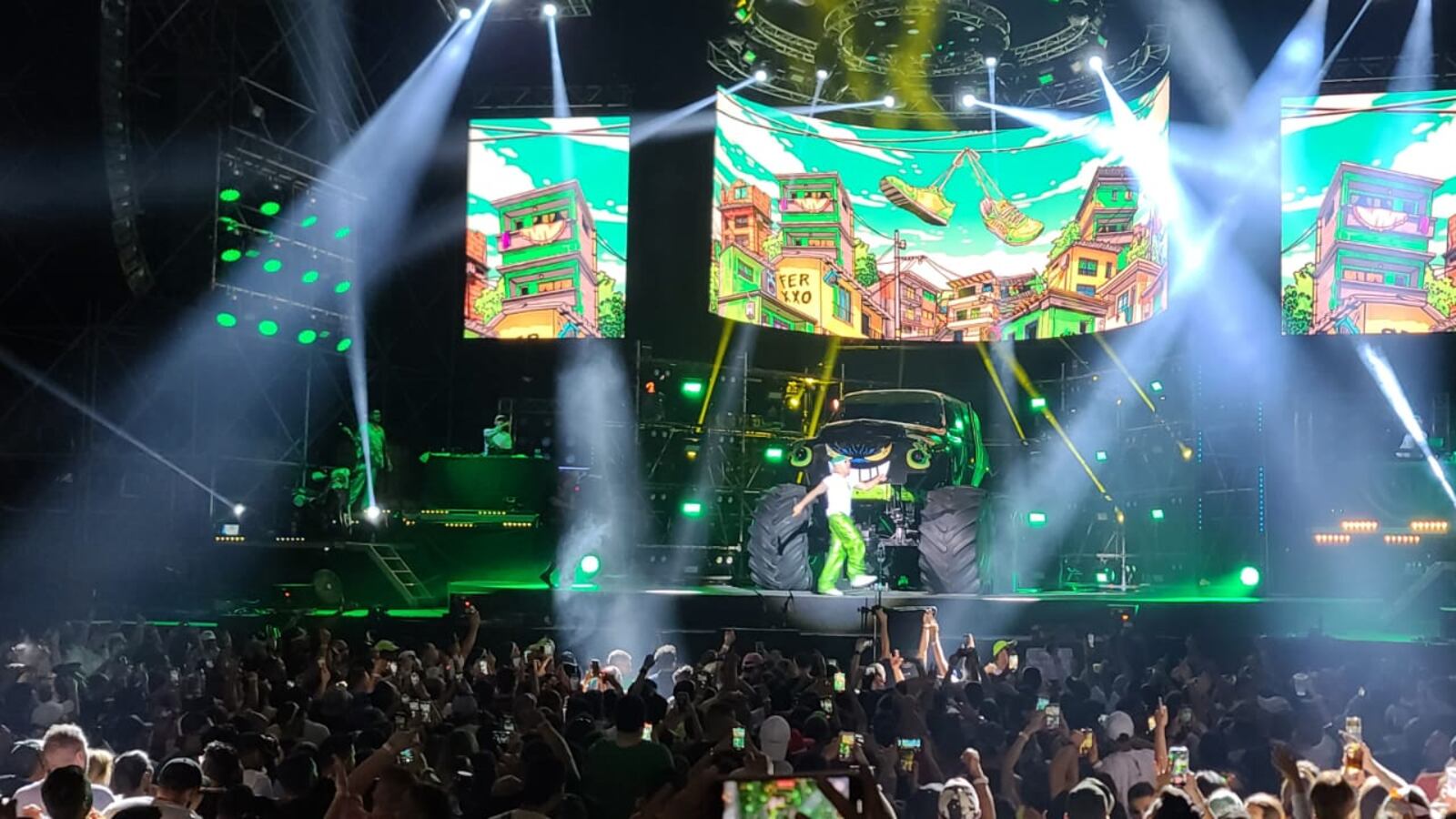 Feid en concierto en Medellín