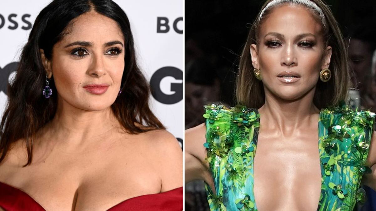 Salma Hayek y JLo looks