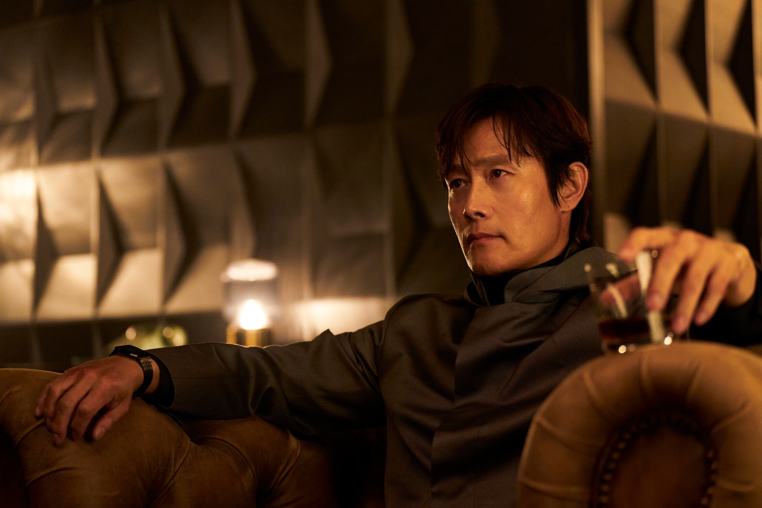 Squid Game S3 Lee Byung-hun as Frontman in Squid Game S3 Cr. No Ju-han/Netflix © 2025