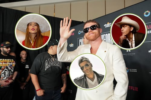 Nodal, Majo Aguilar o Alejandro Fernández: ¿Quién cantará el Himno en Canelo vs. Crawford?