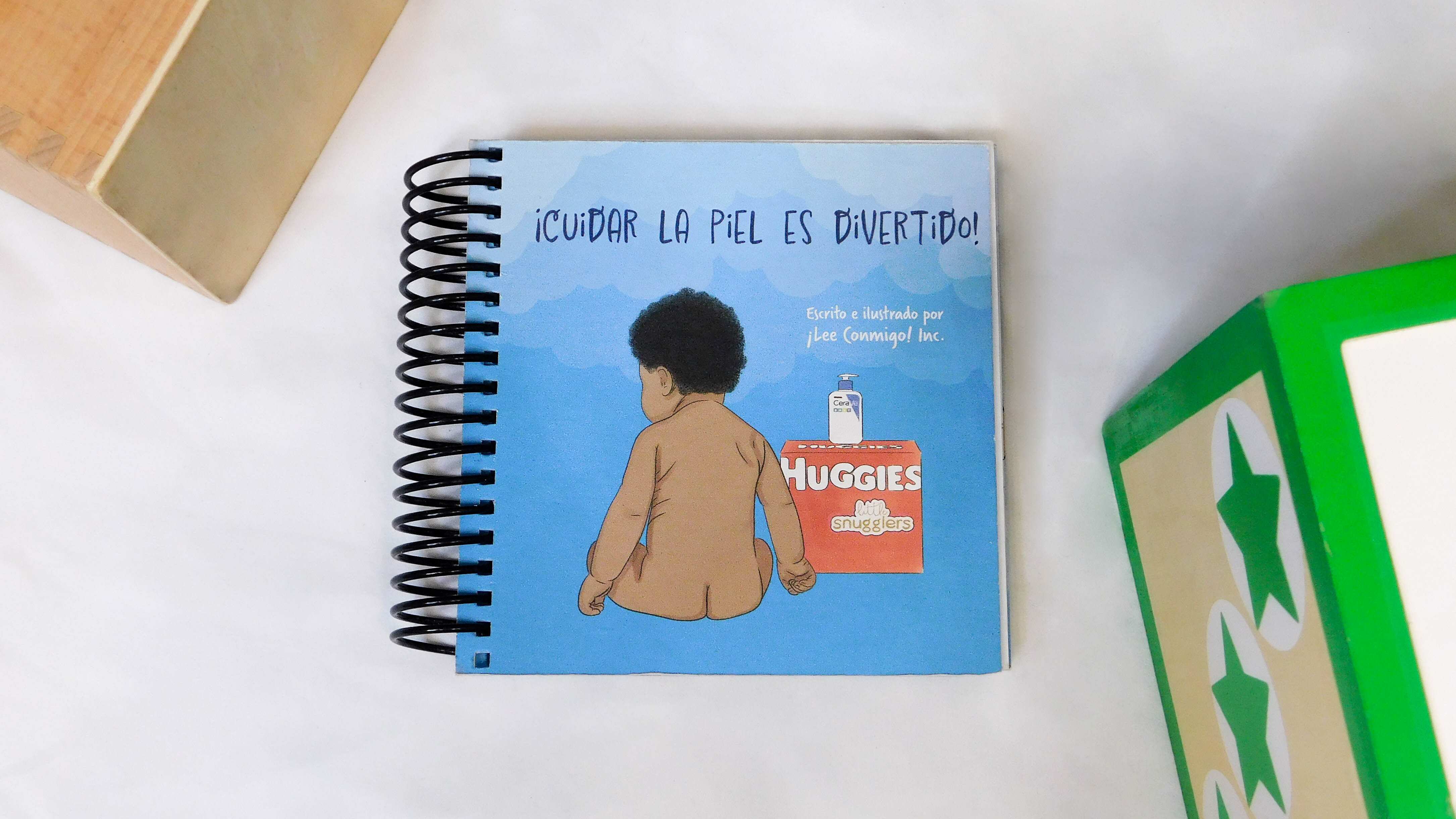 Libro ¡Cuidar la piel es divertido! (Suministrado)