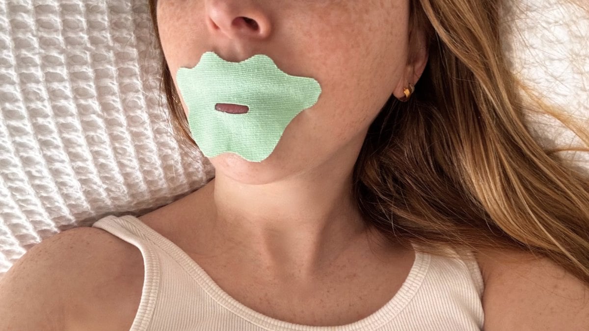 Mouth taping.