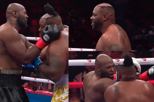 ¡Insólito! Boxeador pierde el cabello tras recibir duro golpe en pleno combate