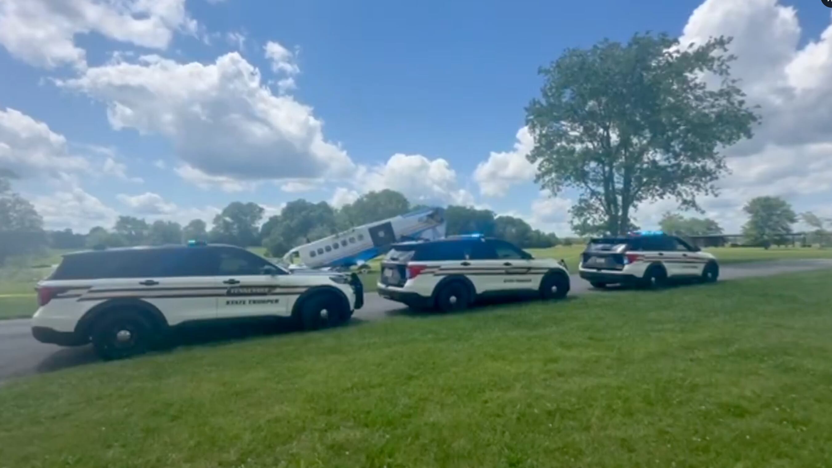 Se estrella avioneta en Tennessee.