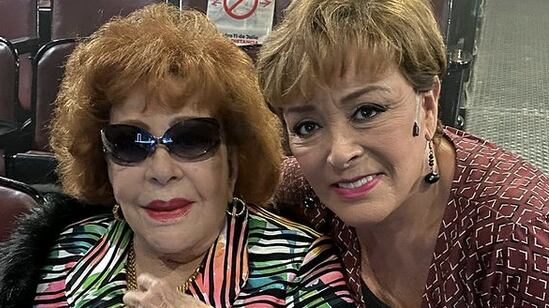 Silvia Pinal y Sylvia Pasquel