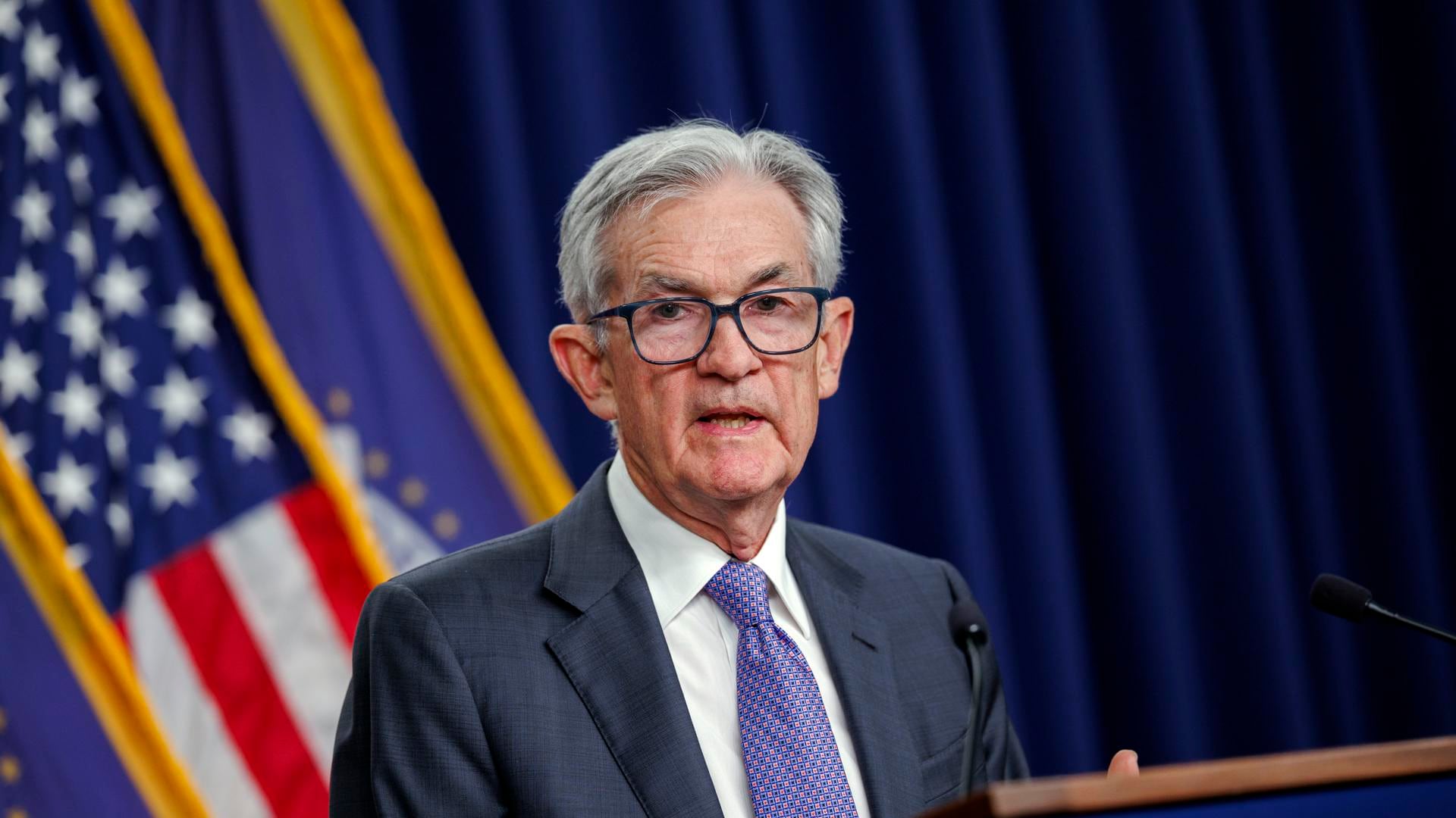 El presidente de la Reserva Federal de Estados Unidos, Jerome Powell