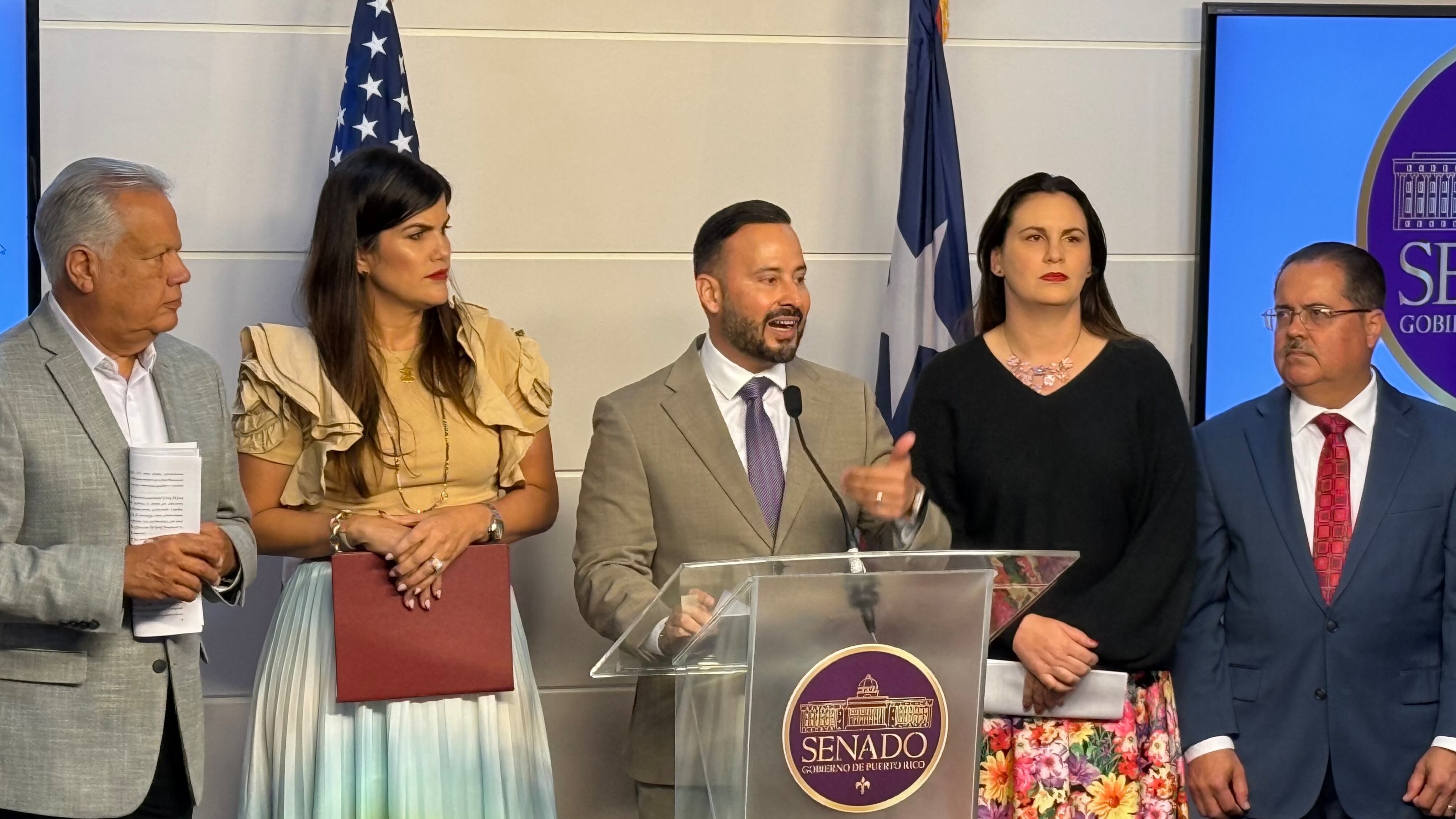 Delegación PPD en el Senado