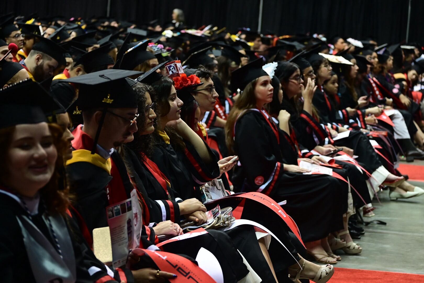 La Universidad de Puerto Rico, Recinto de Río Piedras celebra su Centésima Vigésima Colación de Grados. Coliseo de Puerto Rico. Hato Rey Metro PR 26 de junio de 2025