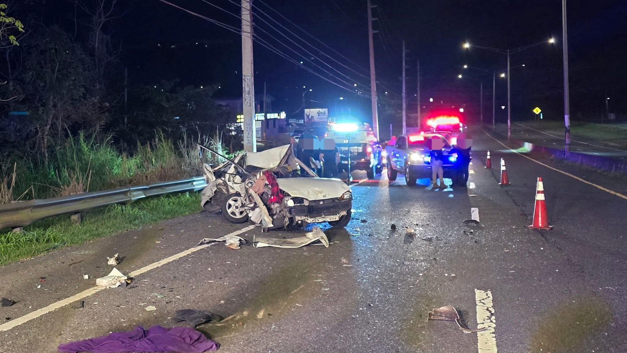 Accidente fatal en Aguada.