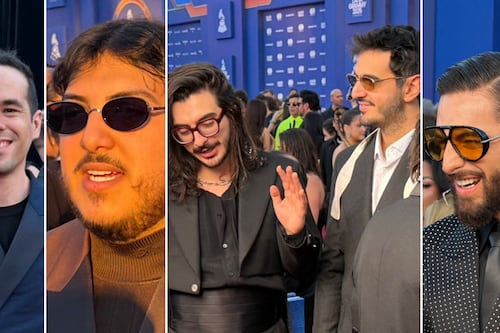 Latin Grammy 2025: Celebridades desfilan por la alfombra roja de la premiación