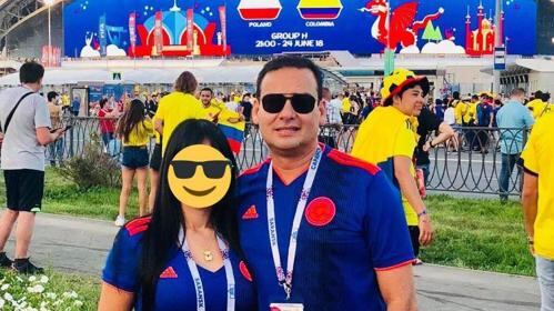 Empresario Oscar Santamaría.