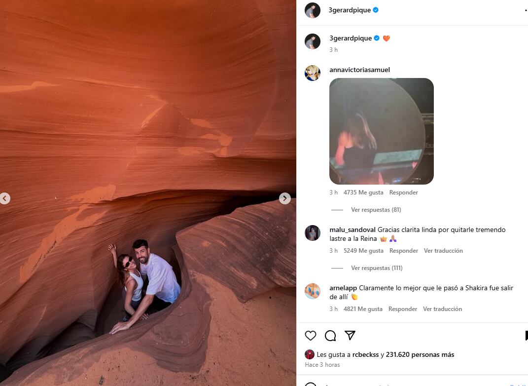 Piqué y Clara Chía reaparecen juntos