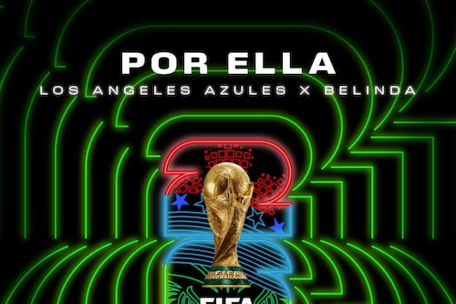 Los Ángeles Azules y Belinda lanzan “Por Ella” rumbo al Mundial 2026