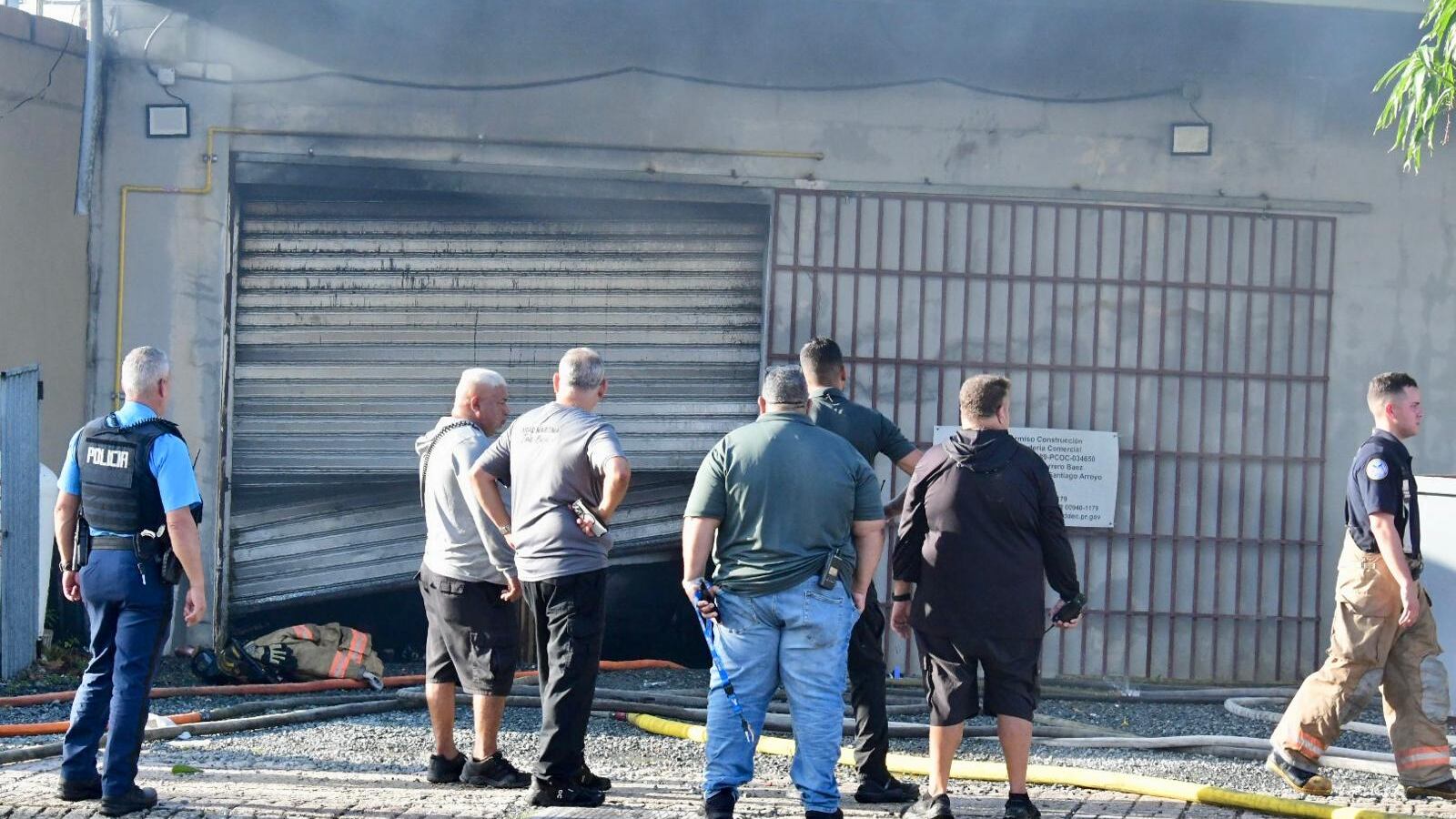 Incendio en Toa Baja.