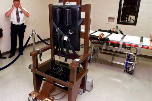 Carolina del Sur pretende reanudar pena de muerte con silla eléctrica y fusilamiento