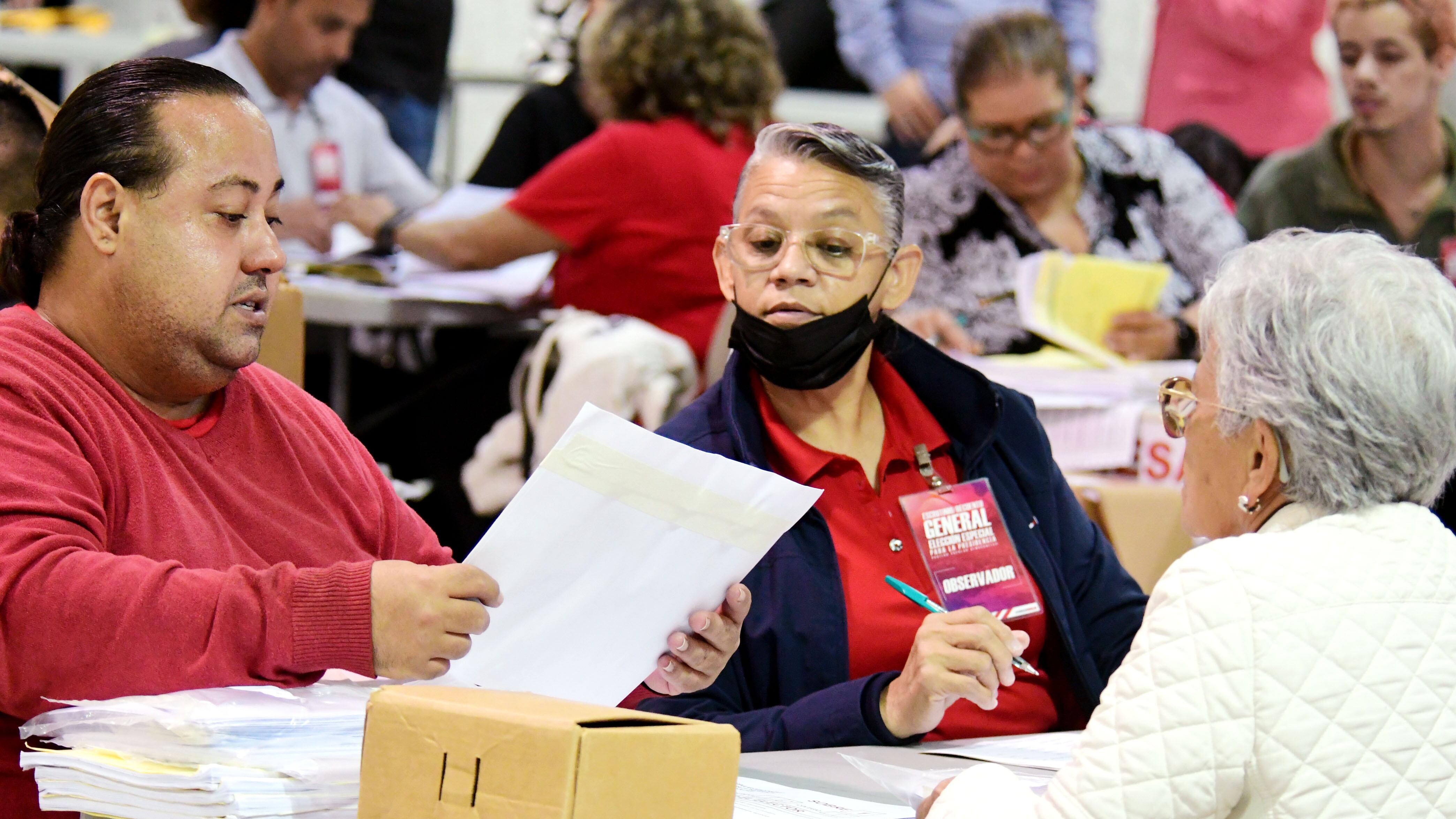 Escrutinio votos presidencia PPD