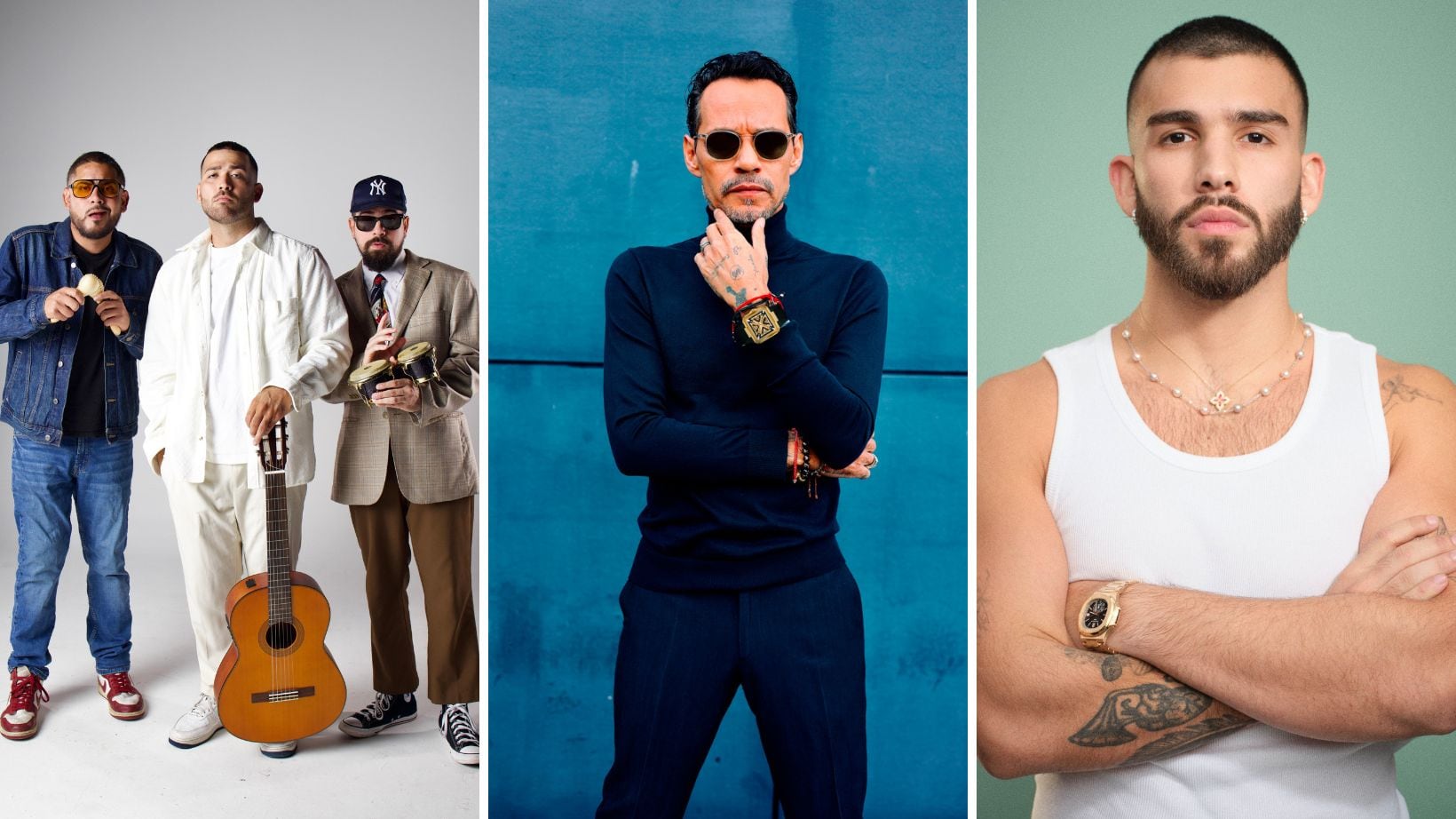 Los Rivera Destino, Marc Anthony y Manuel Turizo