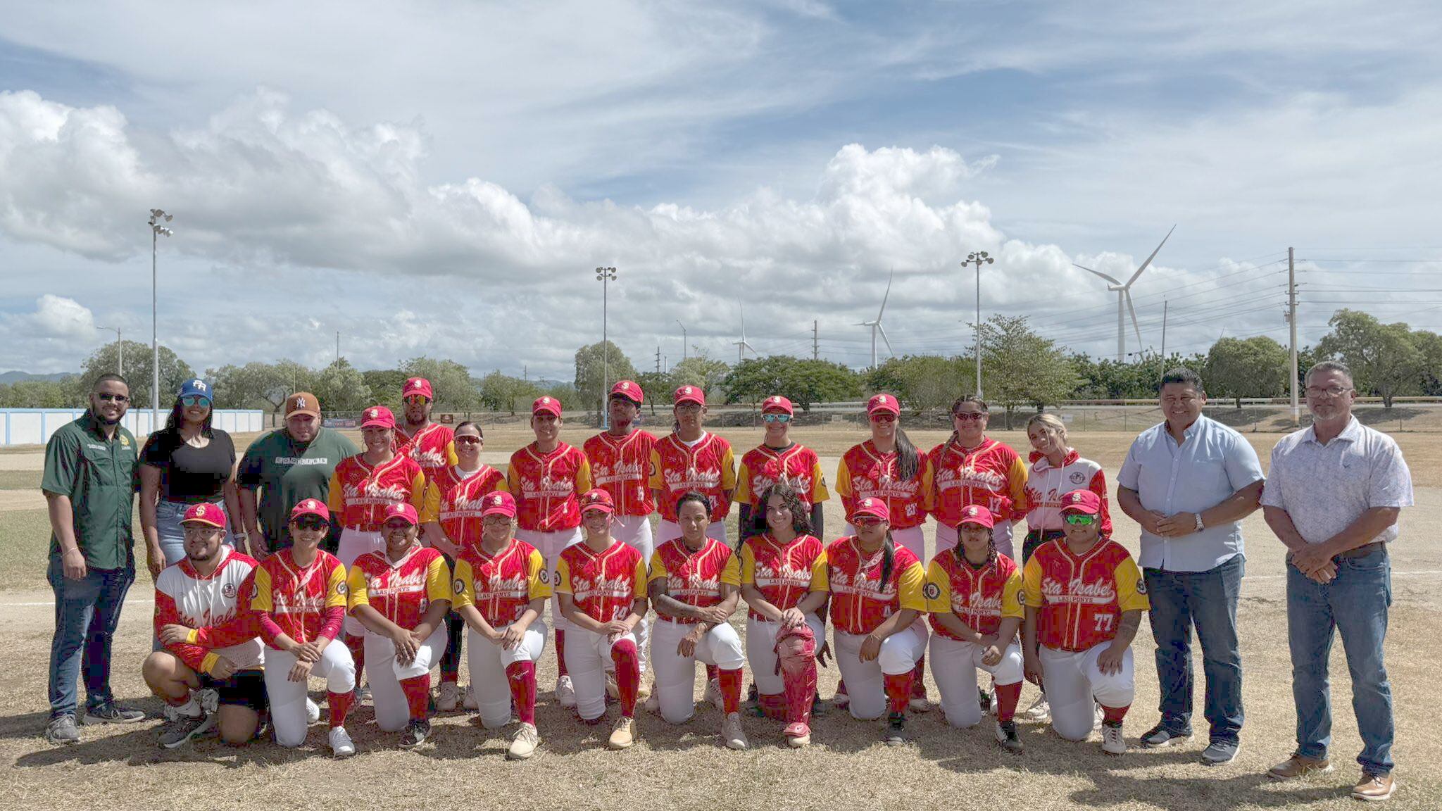 Primeras dos victorias para Santa Isabel en el Béisbol Femenino.