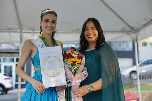 Homenajean a Vivianie Díaz Arroyo en su pueblo camino a Miss Universe Puerto Rico 2026