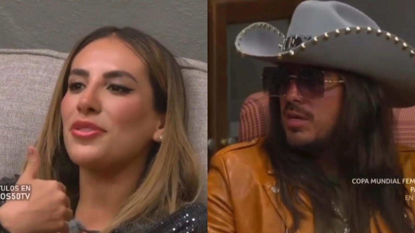 Nicole Chávez y Luis Alberto Ordaz Balderas, mejor conocido como “Redy Grupero”.