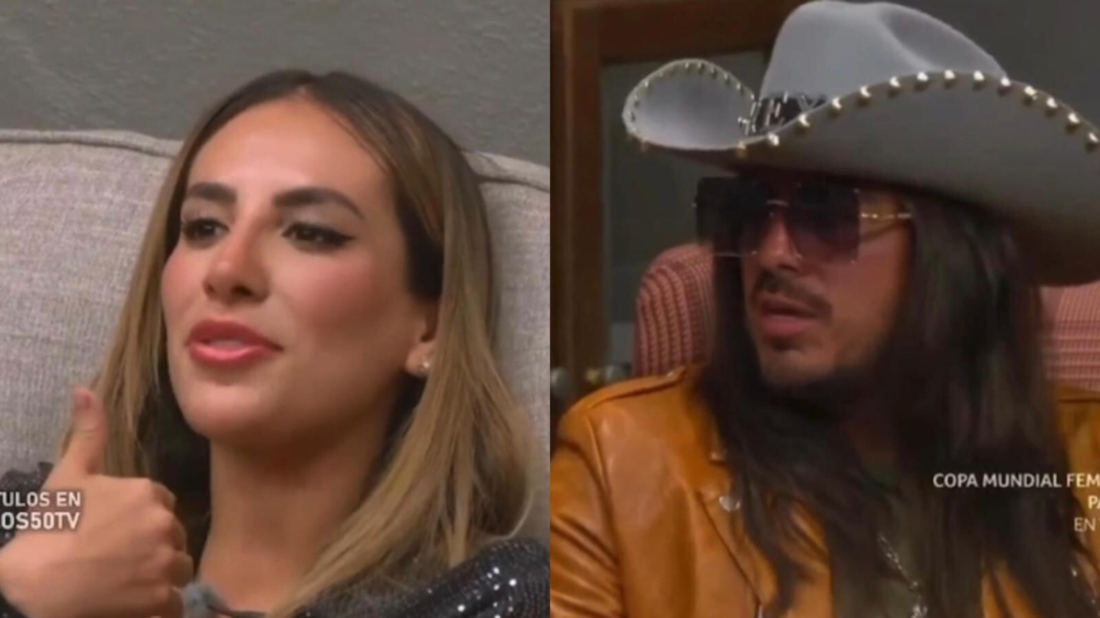 Nicole Chávez y Luis Alberto Ordaz Balderas, mejor conocido como “Redy Grupero”.