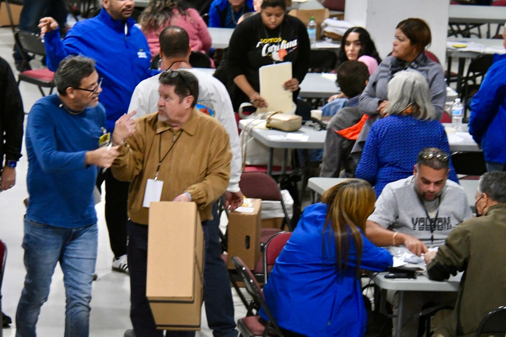 Continúa el escrutonio de las elecciones generales. Centro de Operaciones de la CEE. Hato Rey Metro PR 23 de diciembre de 2024