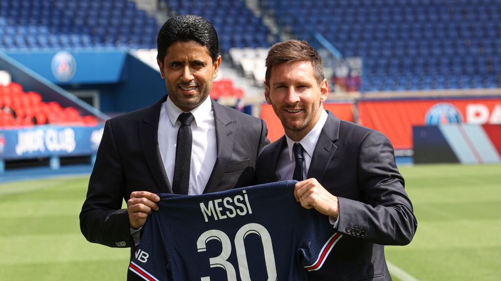 Lionel Messi firmó con el PSG en 2021