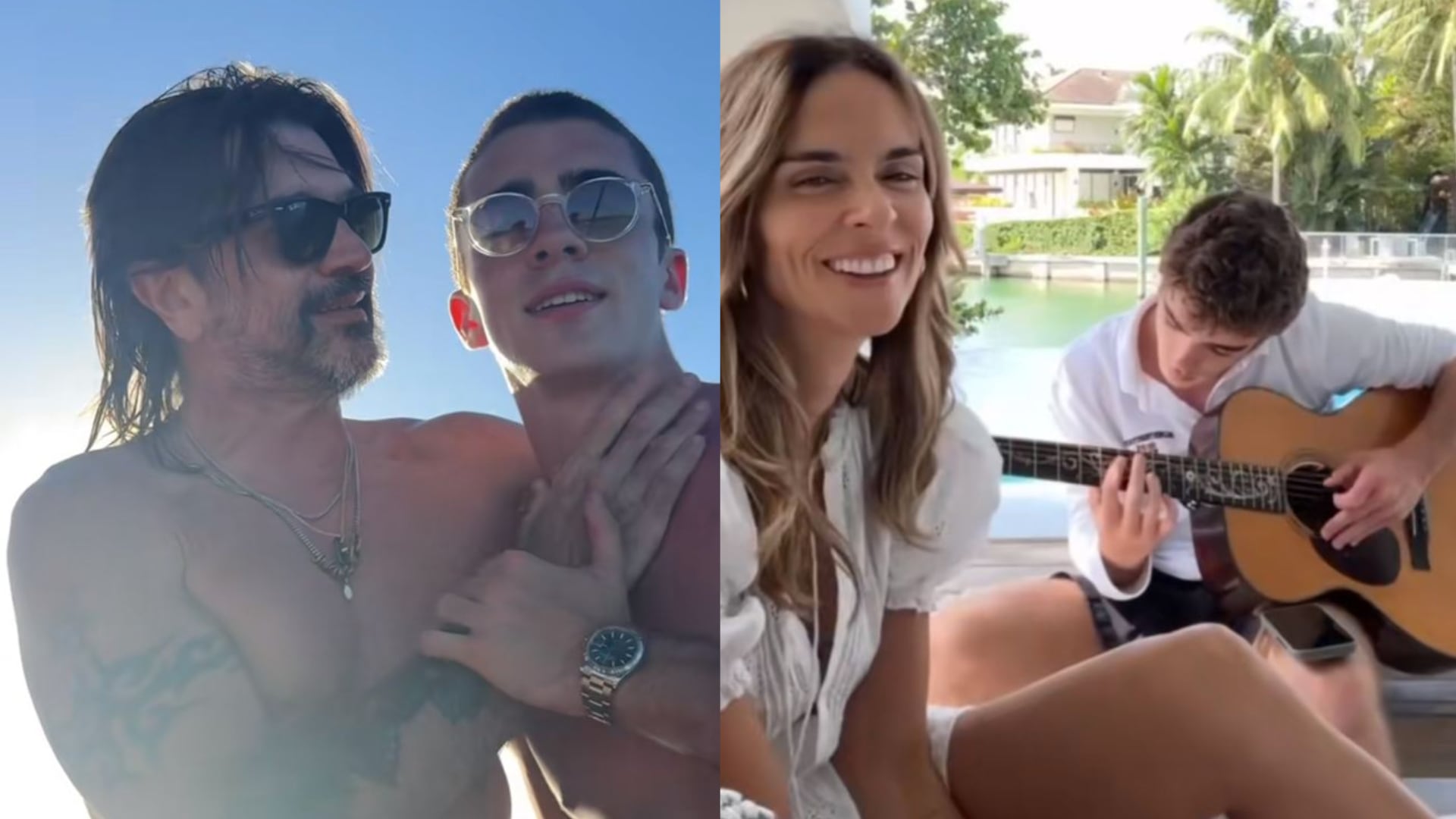 Dante hijo de Juanes y Karen Martínez