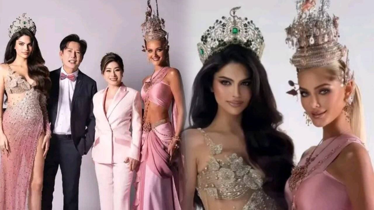 Junte histórico de las reinas actuales de Miss Universo y Miss Grand International.