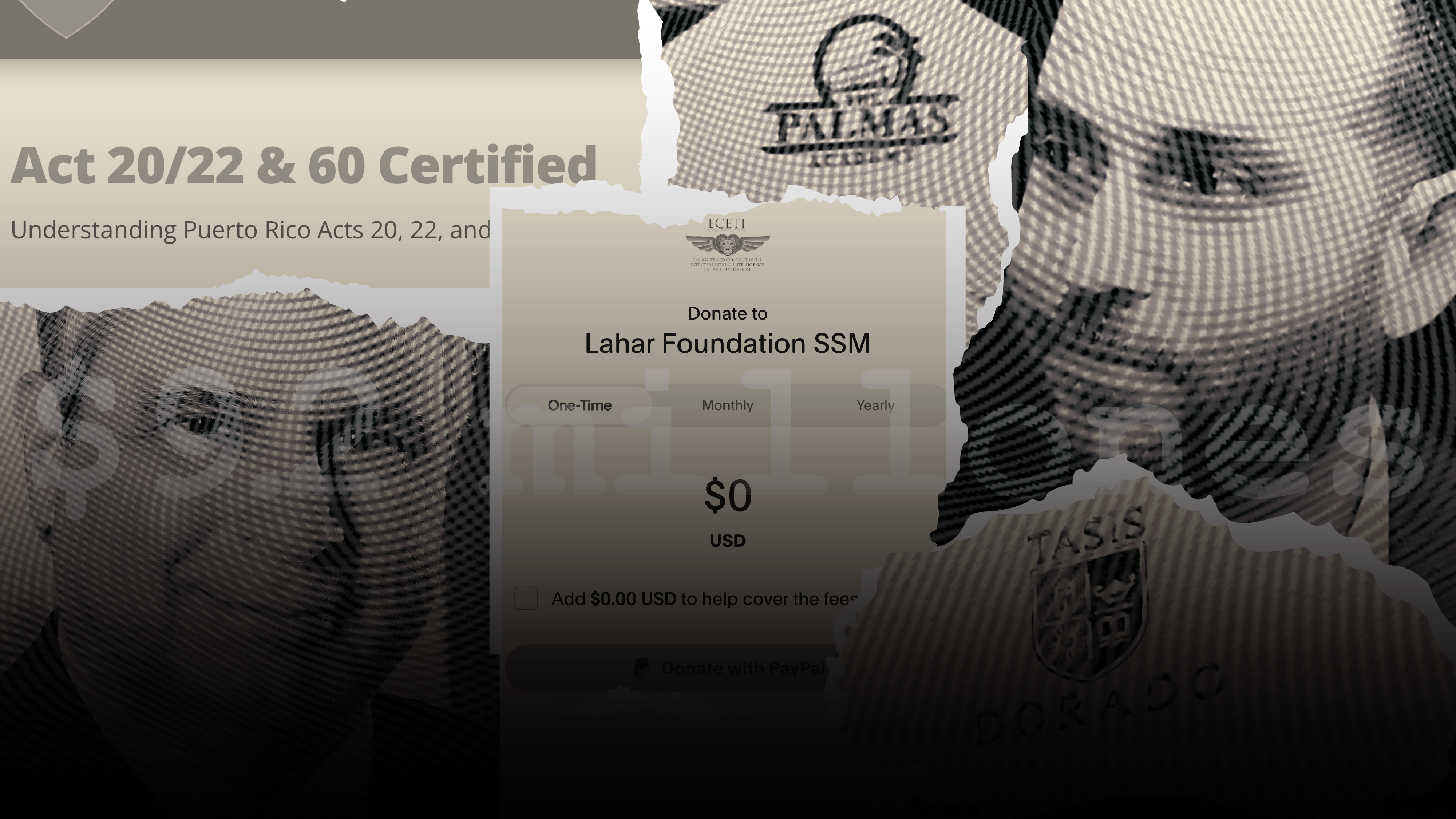 Beneficiarios. De la lista de organizaciones receptoras de donativos de inversionistas residentes, 30 entidades fueron incorporadas o son dirigidas por personas que a su vez disfrutan del decreto de la Ley 22. / archivo