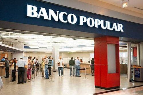 Sucursales del Banco Popular estarán cerradas este sábado