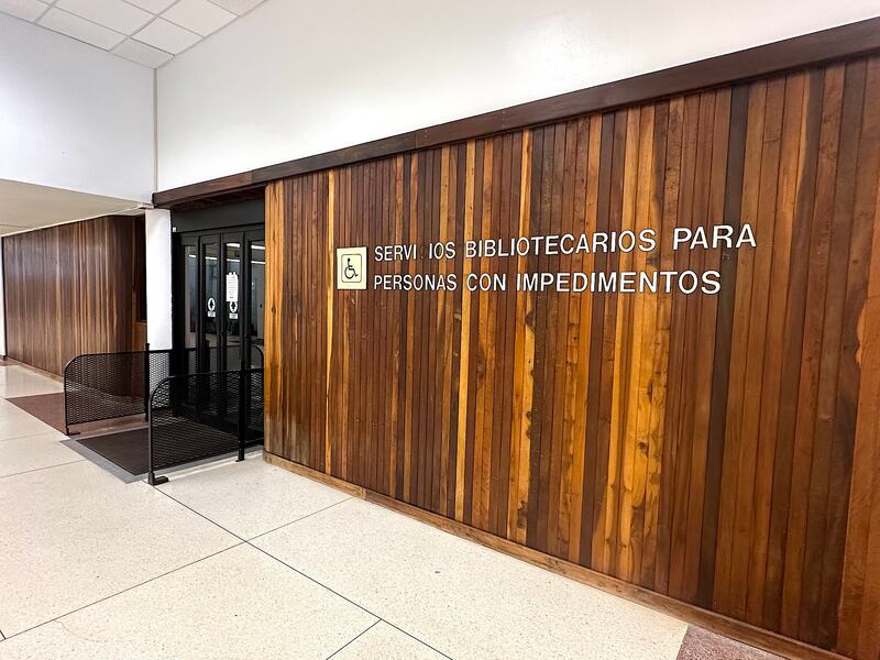 La sala Servicios Bibliotecarios para Personas con Impedimentos, cerrada desde el 2017, albergará el Archivo Universitario del Recinto.