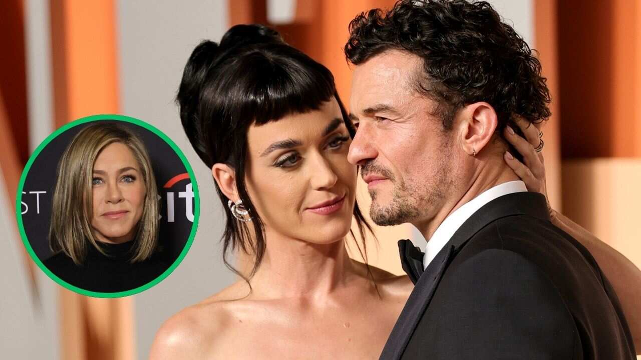 Katy Perry, Orlando Bloom y Jennifer Aniston