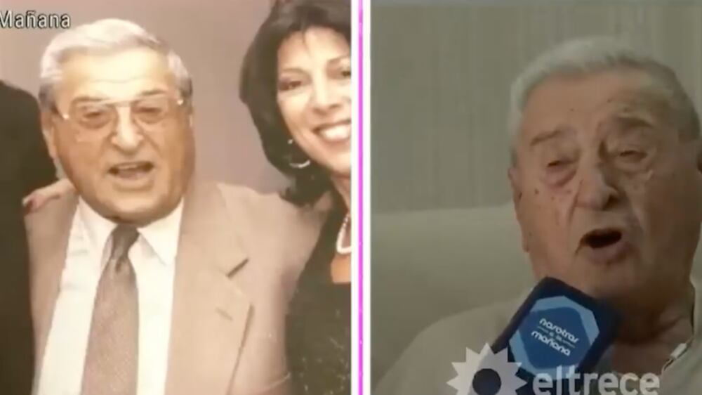 Hombre 102 años de Argentina | Captura: El Trece