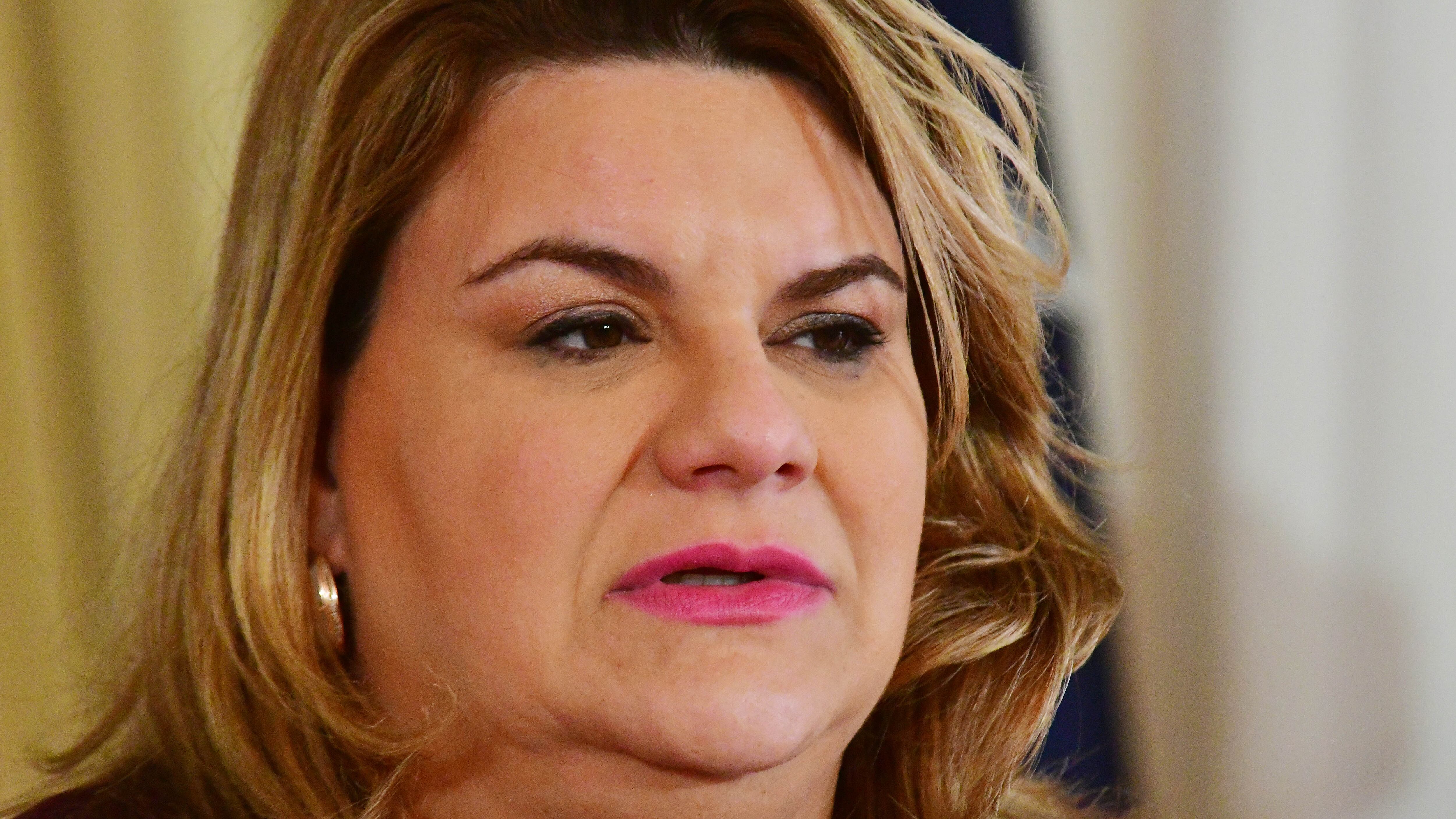 Conferencia de prensa de la gobernadora, Jennifer González, sobre medidas de ley propuesta a favor de las mujeres.