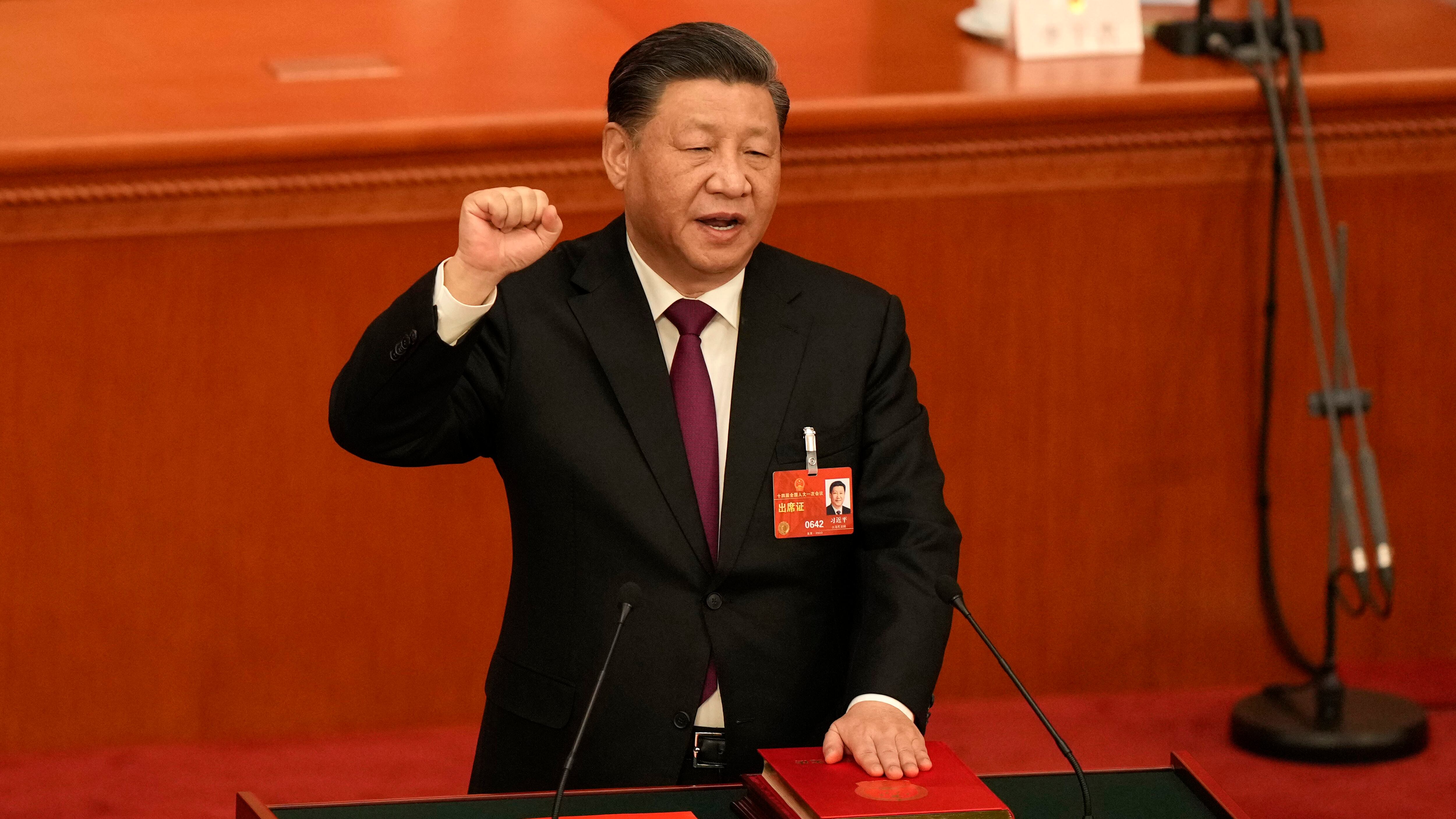 China: Xi Jinping fue reelegido, por primera vez en la historia, como presidente en su tercer mandato